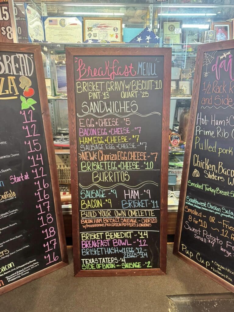 menu prices